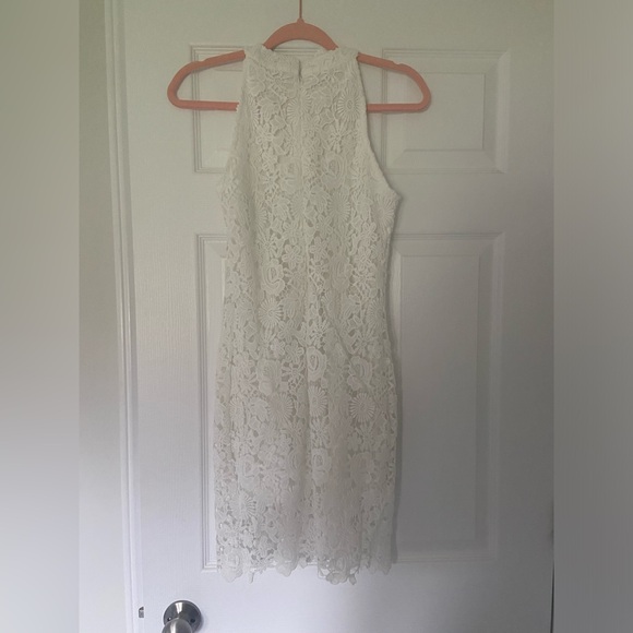 Shein White Floral Dress - Picture 2 of 2